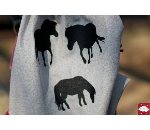 Stickserie - Pony Silhouette